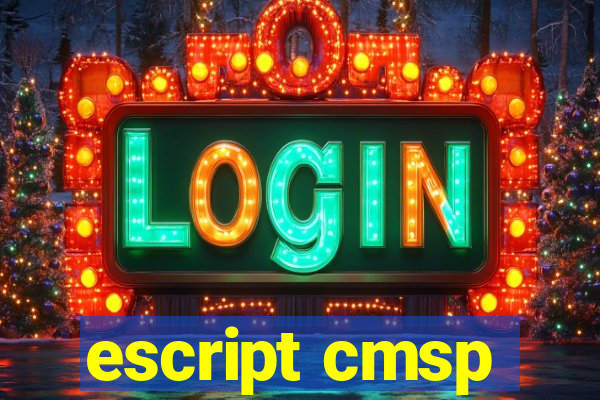 escript cmsp